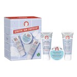 First Aid Beauty - Kit Routine Per Pelli Sensibili - Deterge, Esfolia E Idrata - -kit - Donna